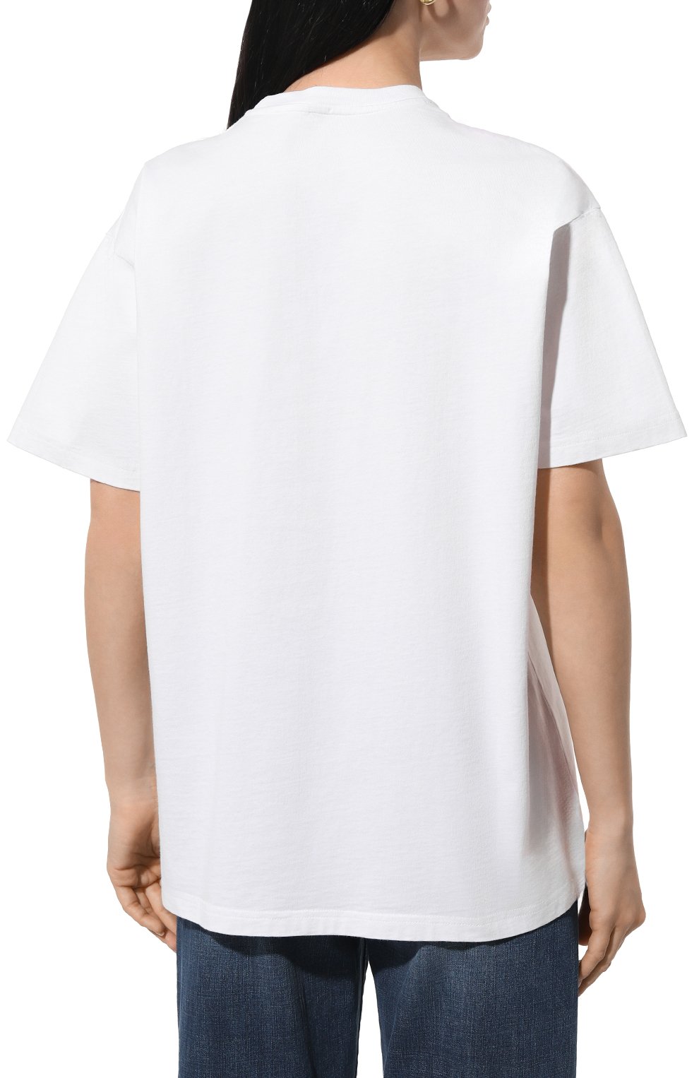 Хлопковая футболка TOTEME, арт. 232-5043-786, фото 4