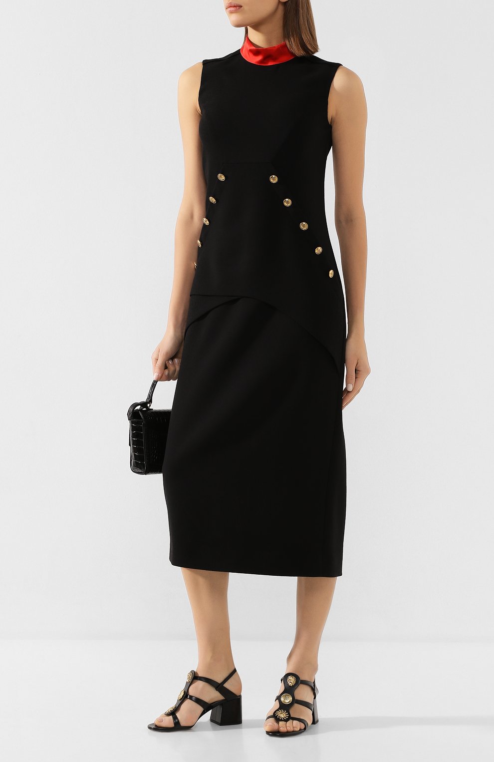 Шерстяное платье GIVENCHY черного цвета по цене 164500 руб., арт. BW20SG10EG, фото 2 Шерстяное платье GIVENCHY, арт. BW20SG10EG, фото 2