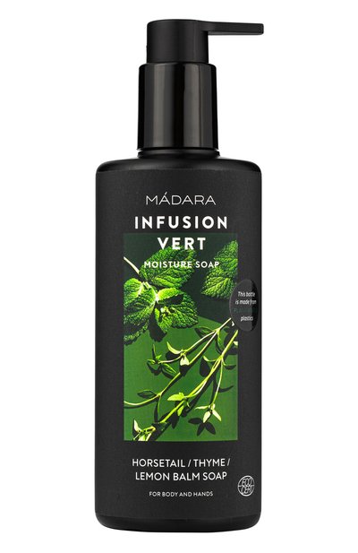 Женского увлажняющее жидкое мыло infusion vert (300ml) MADARA, арт. A1301