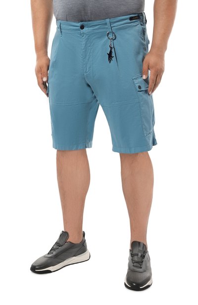 Хлопковые шорты PAUL&SHARK, арт. 23414047/62-64, фото 3