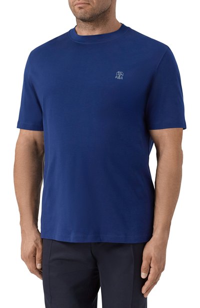 Хлопковая футболка BRUNELLO CUCINELLI, арт. M0B138440W, фото 3