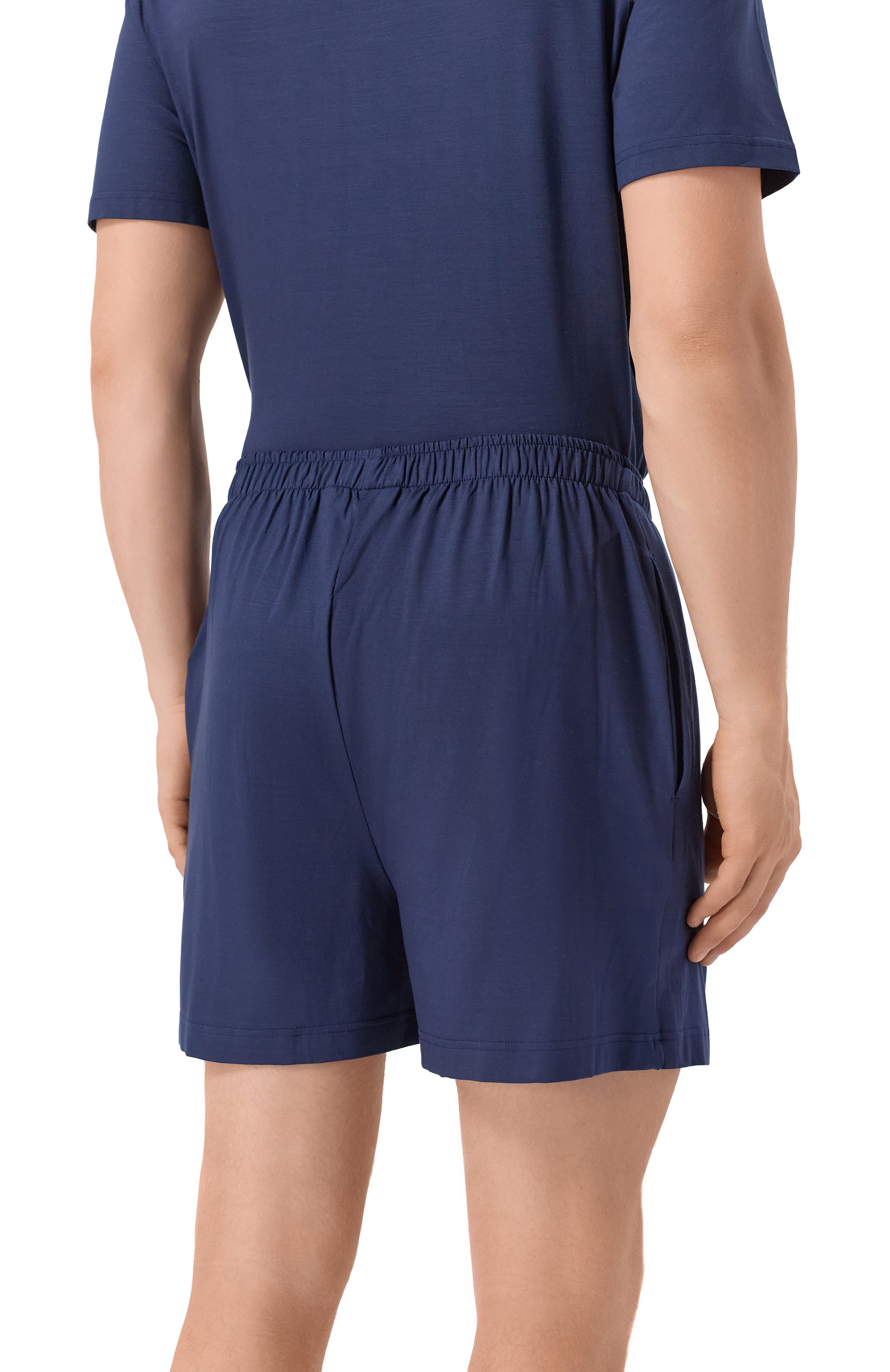 Пижама DEREK ROSE темно-синего цвета по цене 48450 руб., арт. 4090/BASE001, фото 6 Пижама DEREK ROSE, арт. 4090/BASE001, фото 6