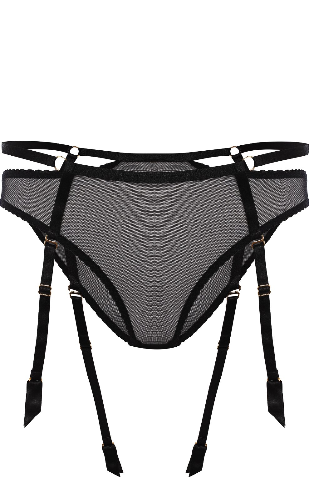 Трусы-слипы BORDELLE черного цвета по цене 17050 руб., арт. B0NDAGE-BELLE SUSPENDER BRIEF, фото 1 Трусы-слипы BORDELLE, арт. B0NDAGE-BELLE SUSPENDER BRIEF, фото 1