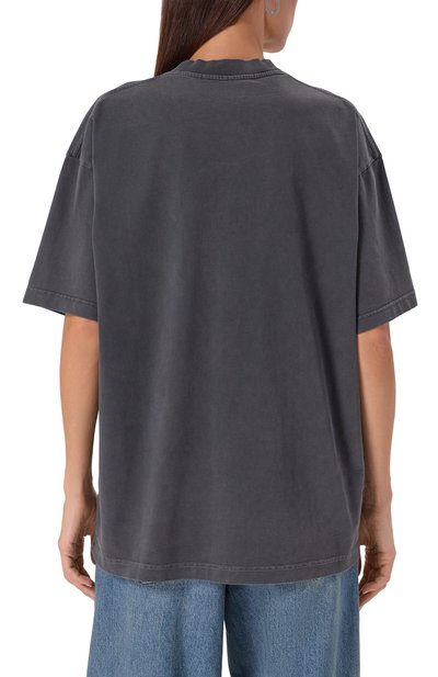 Хлопковая футболка ALEXANDER WANG, арт. UCC3251847, фото 4