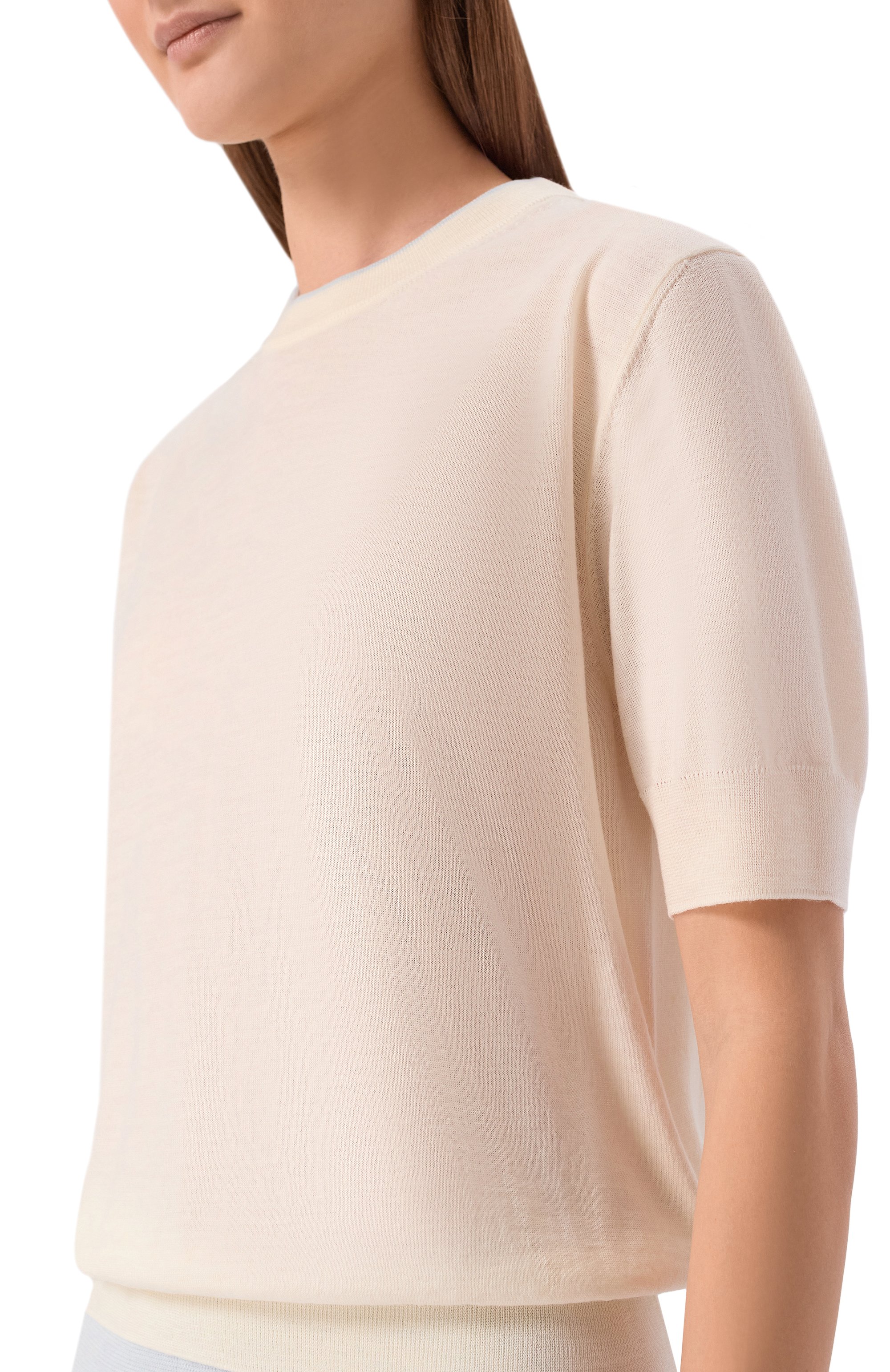 Шерстяной пуловер JIL SANDER, арт. J02GC0146/J14832, фото 5