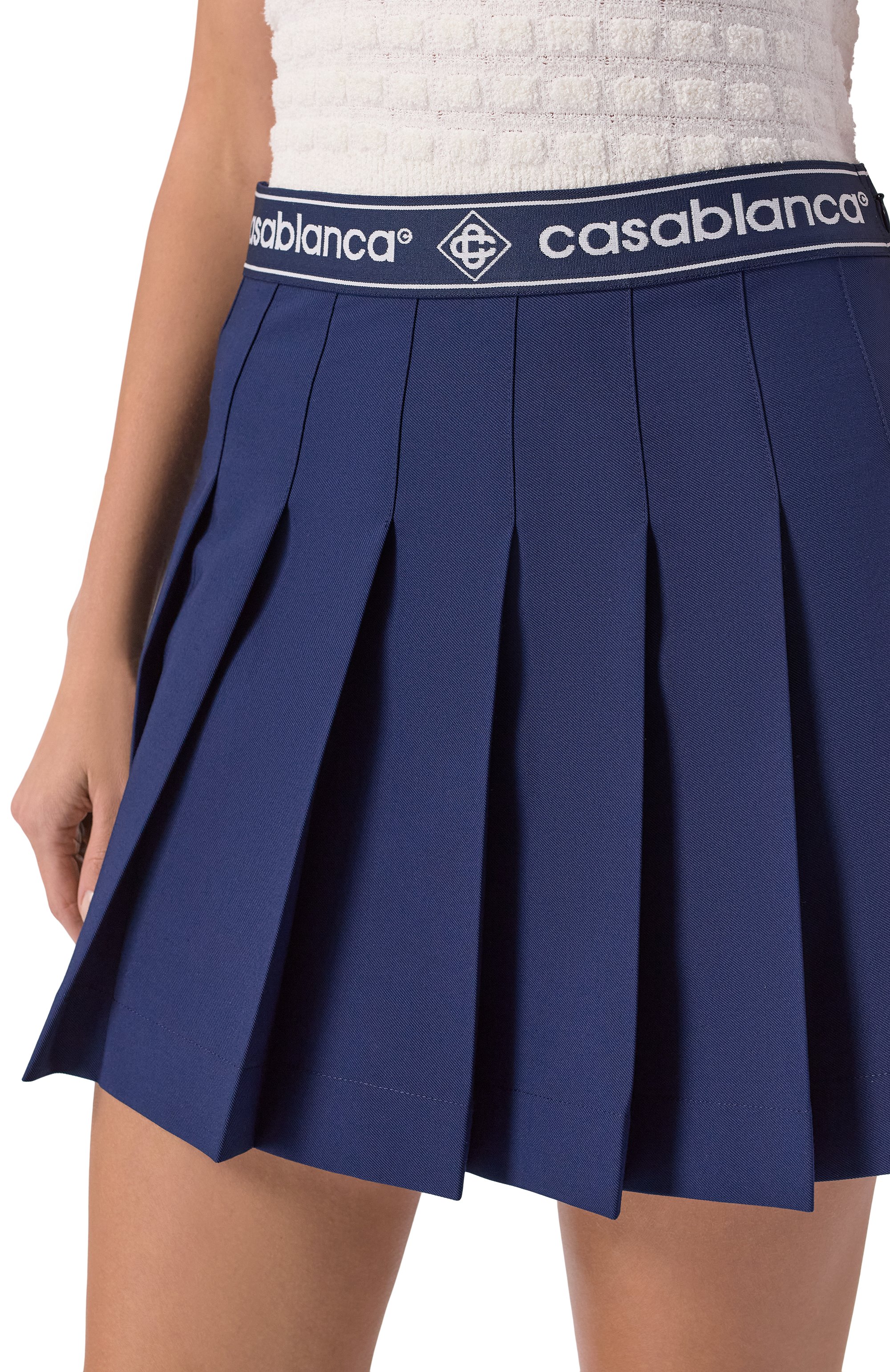 Плиссированная юбка CASABLANCA, арт. W-SP26-SK-188-01, фото 5