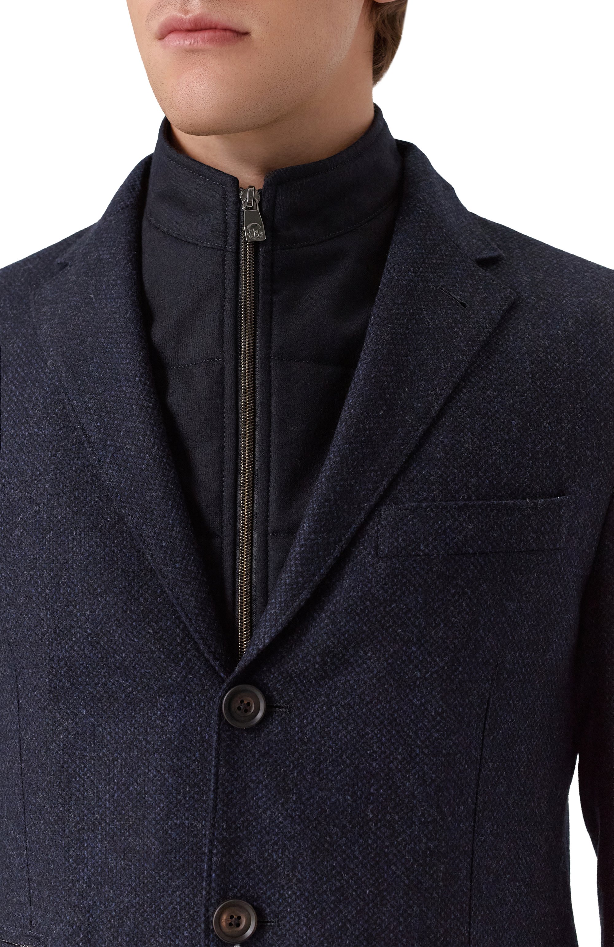 Пиджак из шерсти и кашемира CORNELIANI, арт. 266557-2618385, фото 6