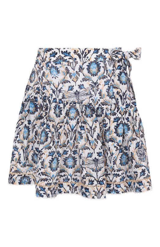 Хлопковая юбка Poupette St Barth WHNS25U0 Разноцветный WHNS25U0