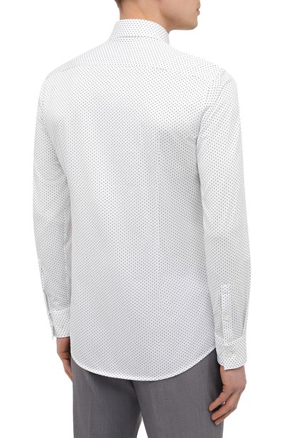 Хлопковая рубашка BOSS, арт. 50451330, фото 4