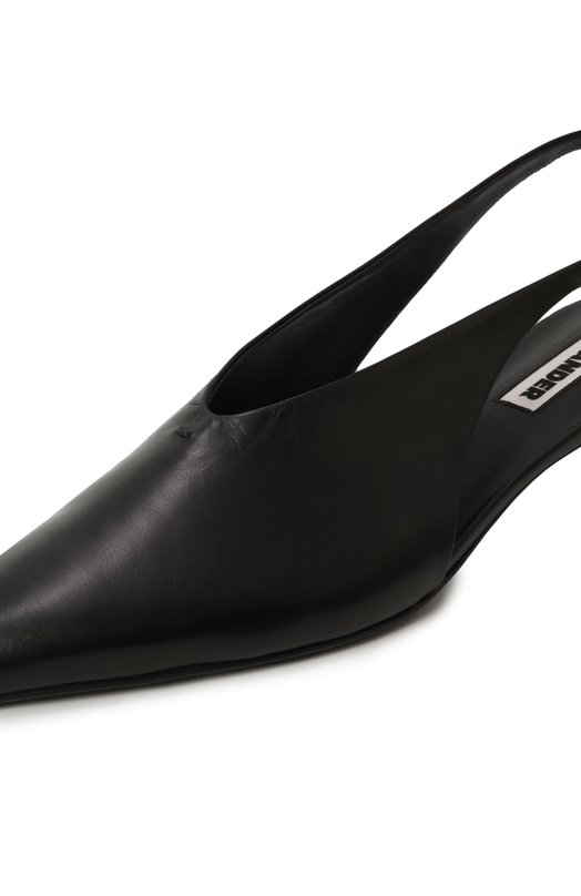 Кожаные туфли Jil Sander J15WP0128/P8226 Чёрный  J15WP0128/P8226 Фото 7