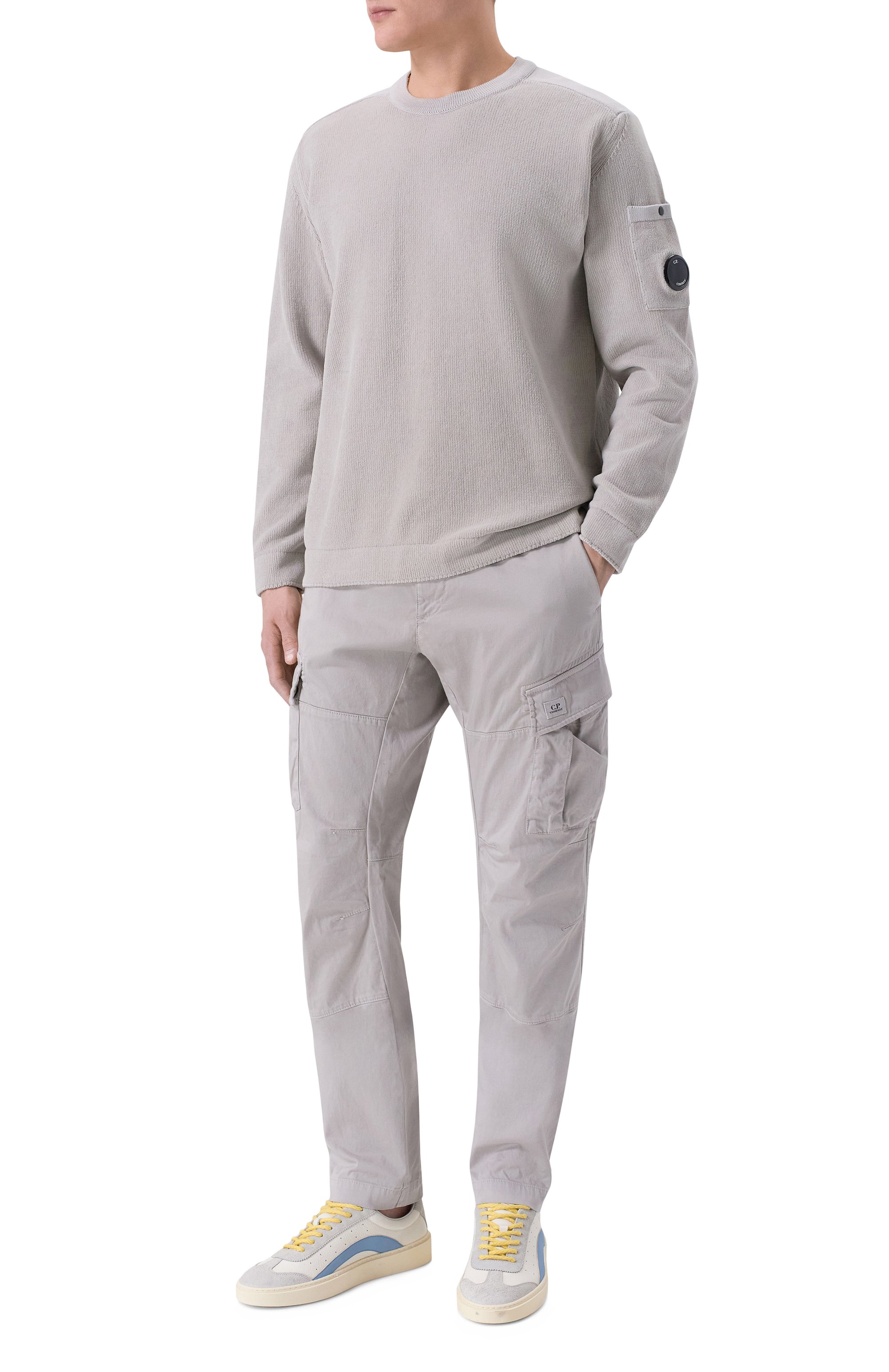 Хлопковый джемпер C.P. COMPANY, арт. 20CMKN091A/005687G, фото 2