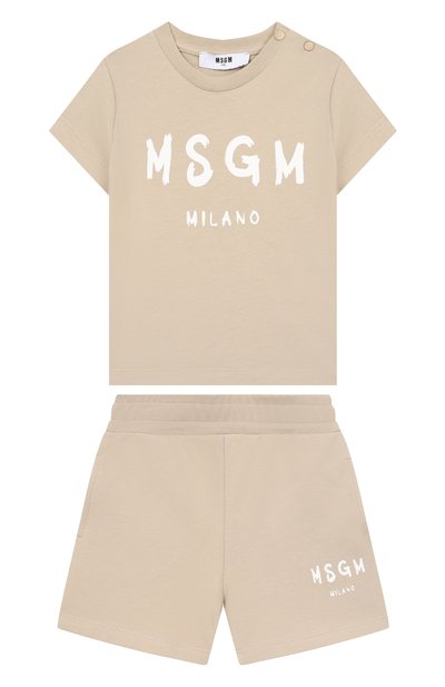 Комплект из футболки и шорт MSGM KIDS, арт. S6MSUNTR264