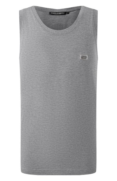 Мужская хлопковая майка DOLCE & GABBANA, арт. G8QJ5T/G7N7A