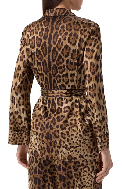 Шелковая блузка DOLCE & GABBANA, арт. F5I89T/FSAXY, фото 4