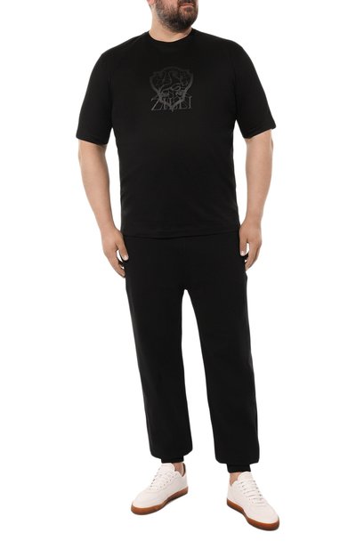 Хлопковые джоггеры MOORER, арт. N0RCIA PANTAL0NE-RAF, фото 2