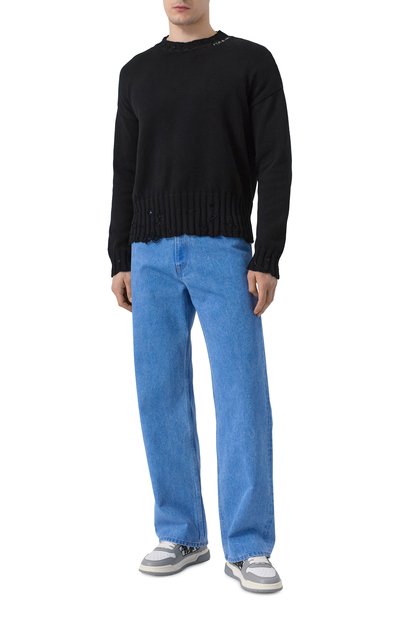 Кожаные кеды classic AMIRI, арт. AMF0SR1088, фото 2