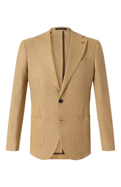 Мужской пиджак изо льна и хлопка SARTORIA LATORRE, арт. JEF74/JH194