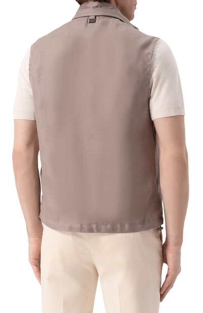 Двусторонний жилет CORNELIANI, арт. 25C5P8-2520153, фото 4