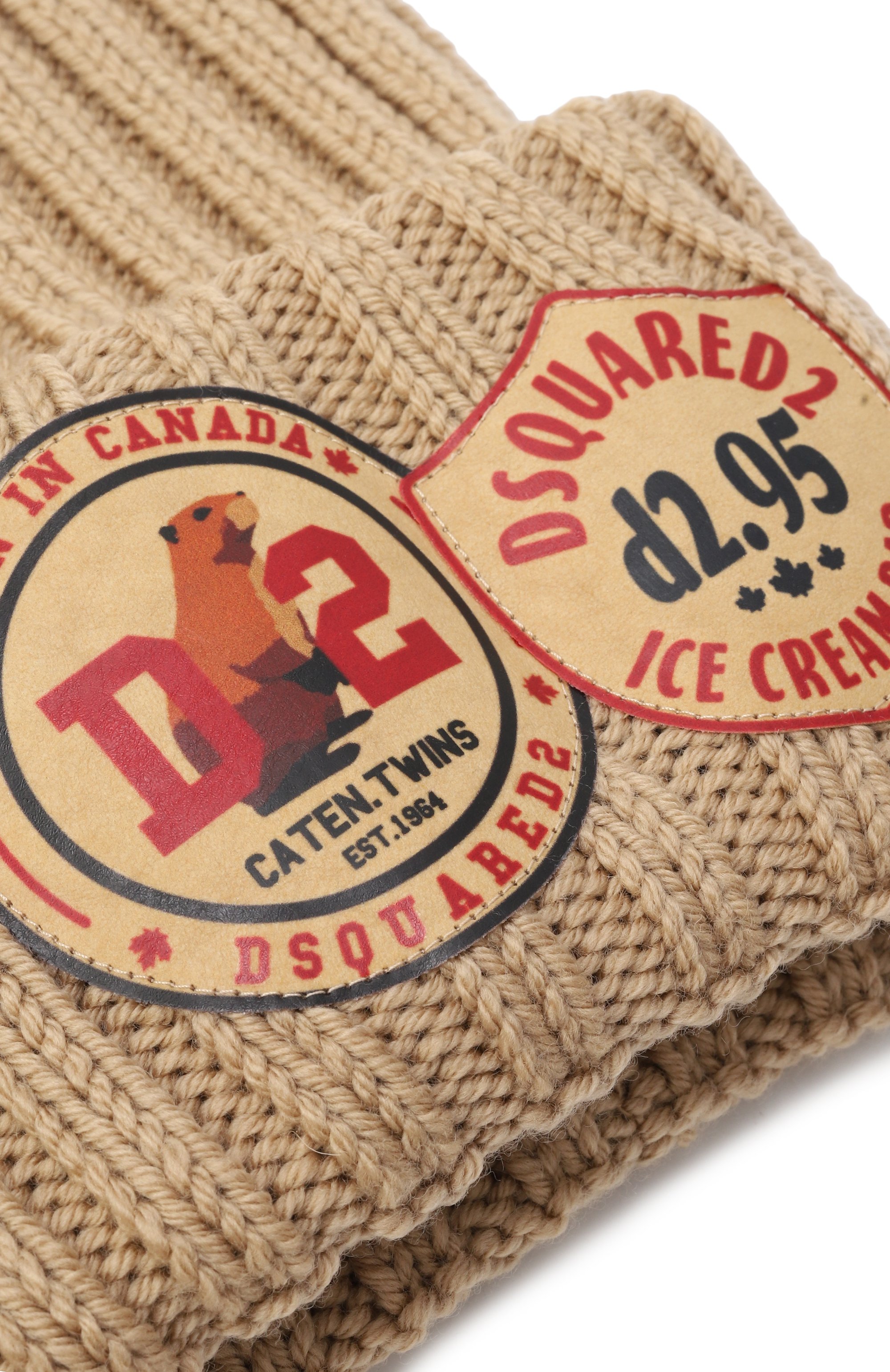 Шерстяная шапка DSQUARED2, арт. KNM0202/01W00306, фото 3