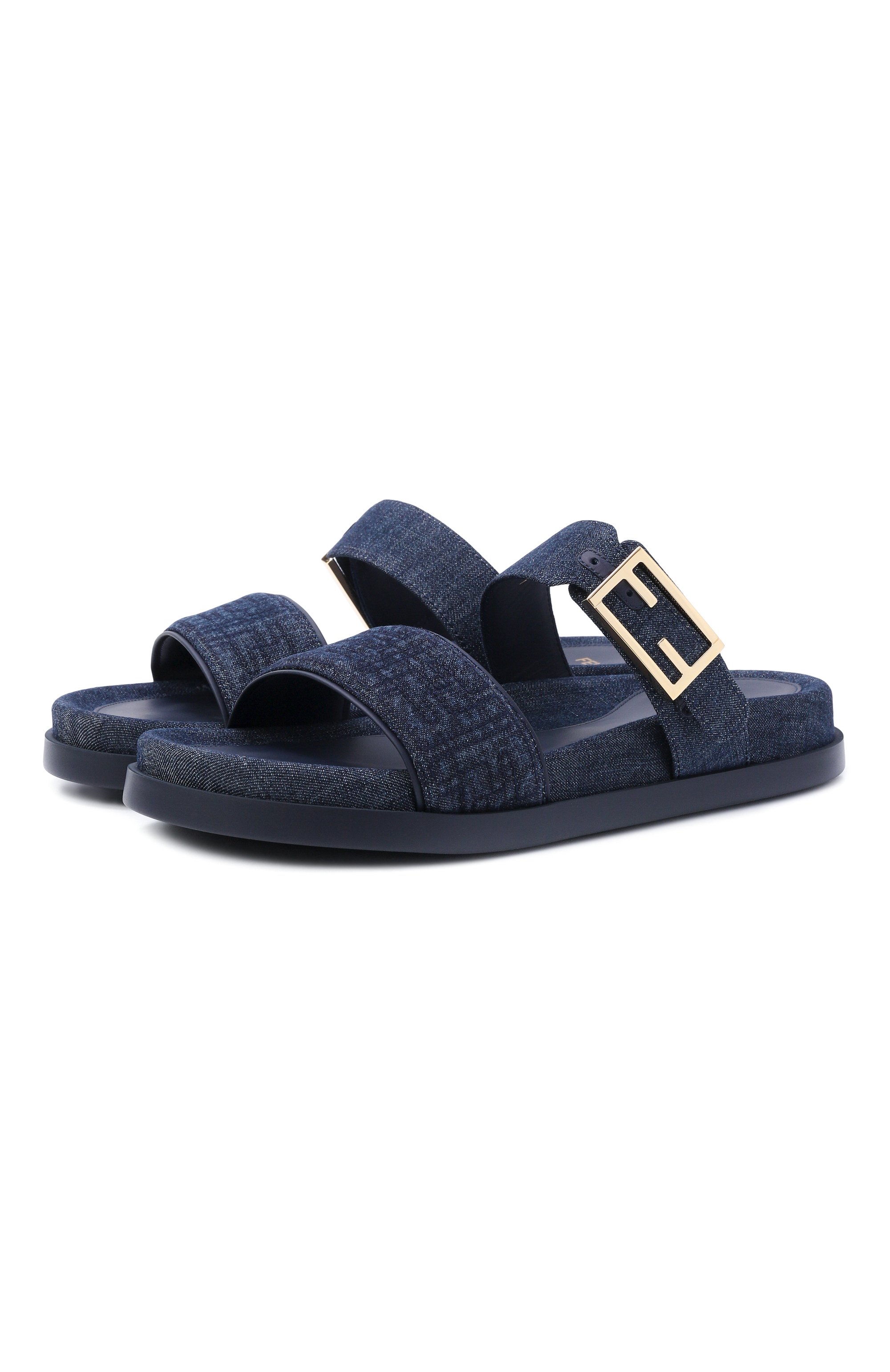 Текстильные шлепанцы feel FENDI, арт. 8X8710 AYFL F18RE, фото 1
