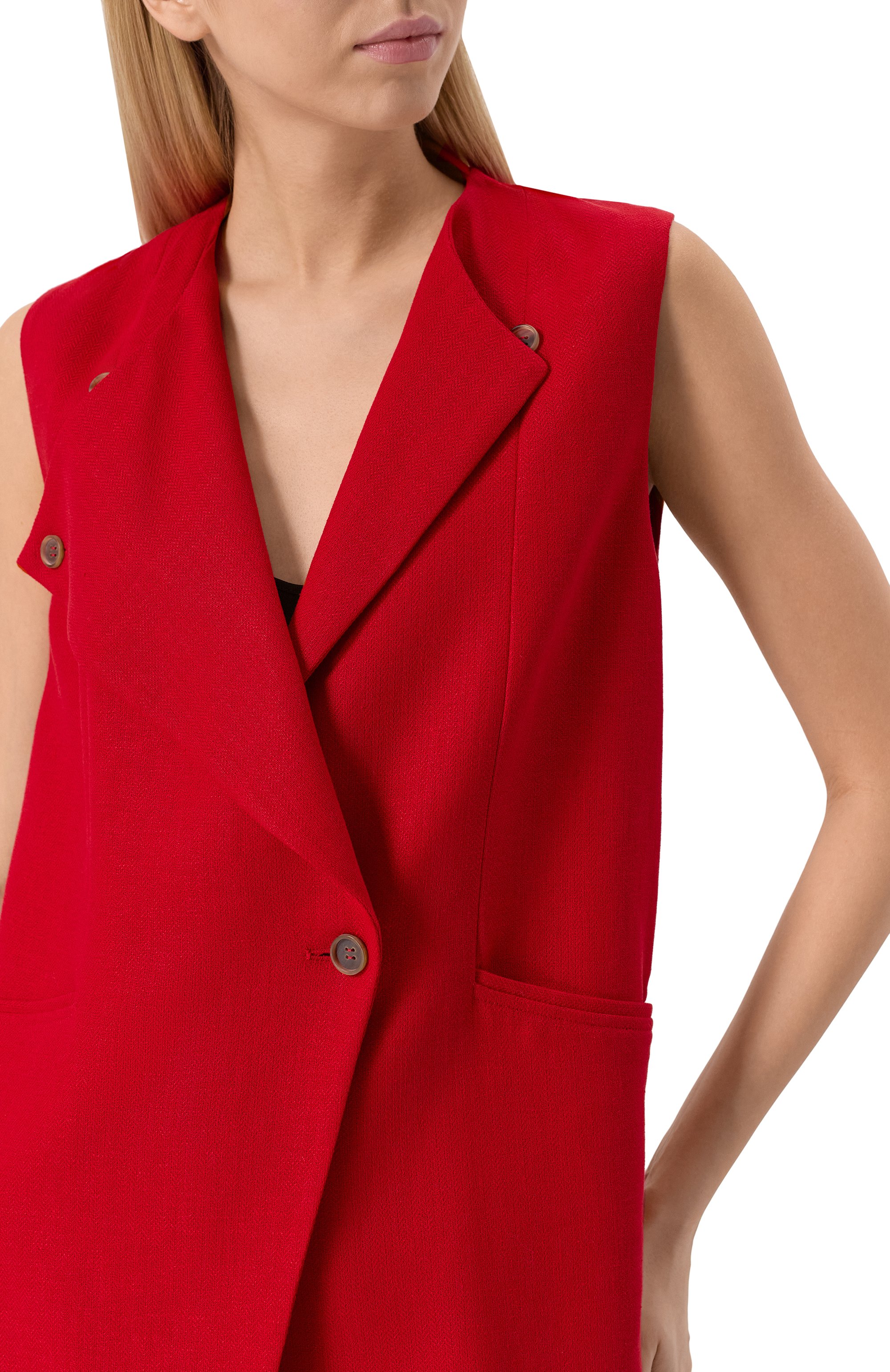 Льняной жилет LORENA ANTONIAZZI, арт. P2502GI07A/4768, фото 5