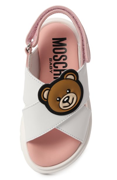 Кожаные сандалии MOSCHINO, арт. 80438/VAR2/23-26, фото 4