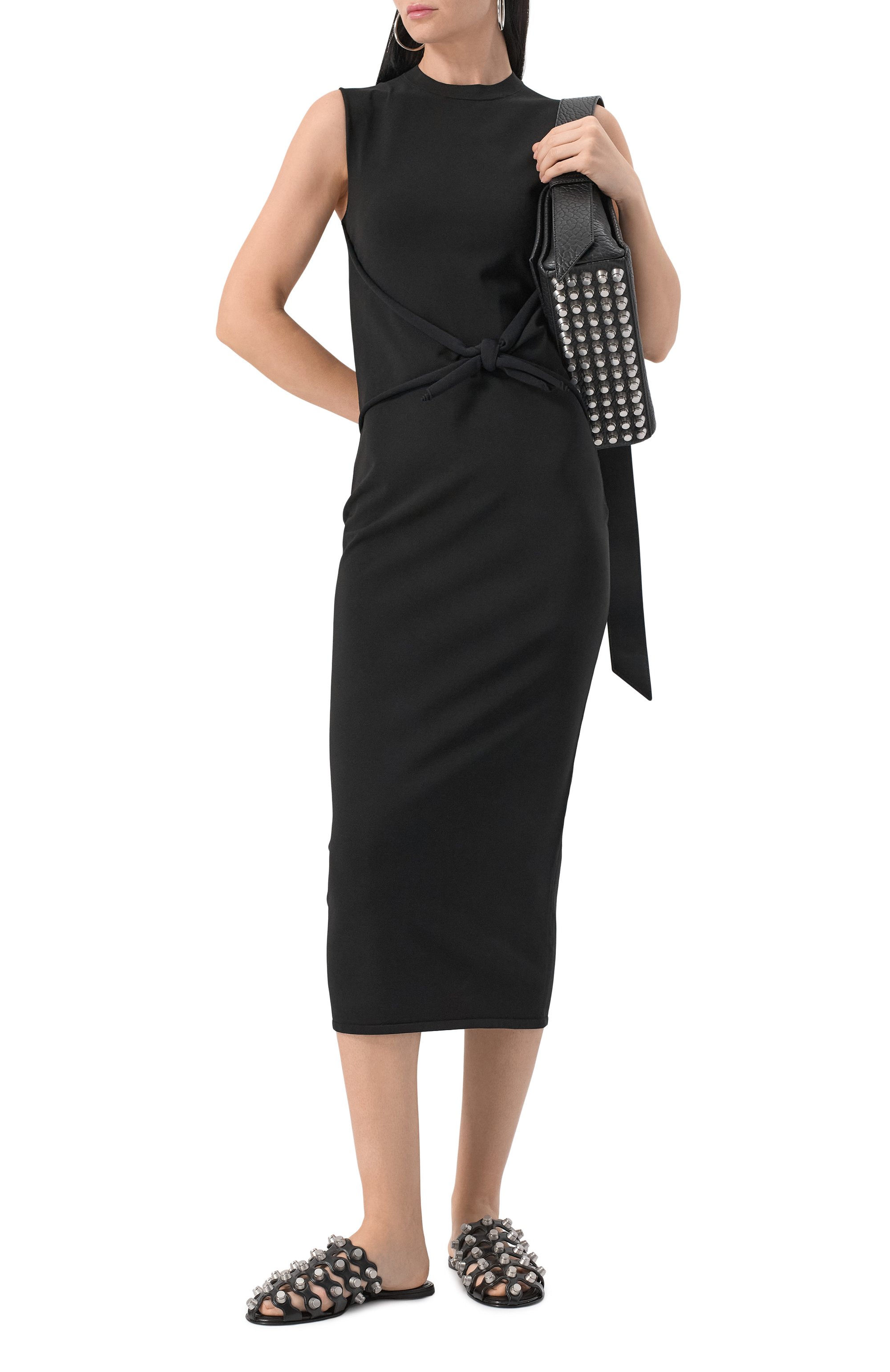 Кожаные сабо rexa cage ALEXANDER WANG, арт. 30125M014, фото 2