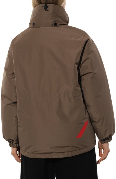 Пуховик AFTER LABEL коричневого цвета по цене 73650 руб., арт. MINT0/P048, фото 4 Пуховик AFTER LABEL, арт. MINT0/P048, фото 4