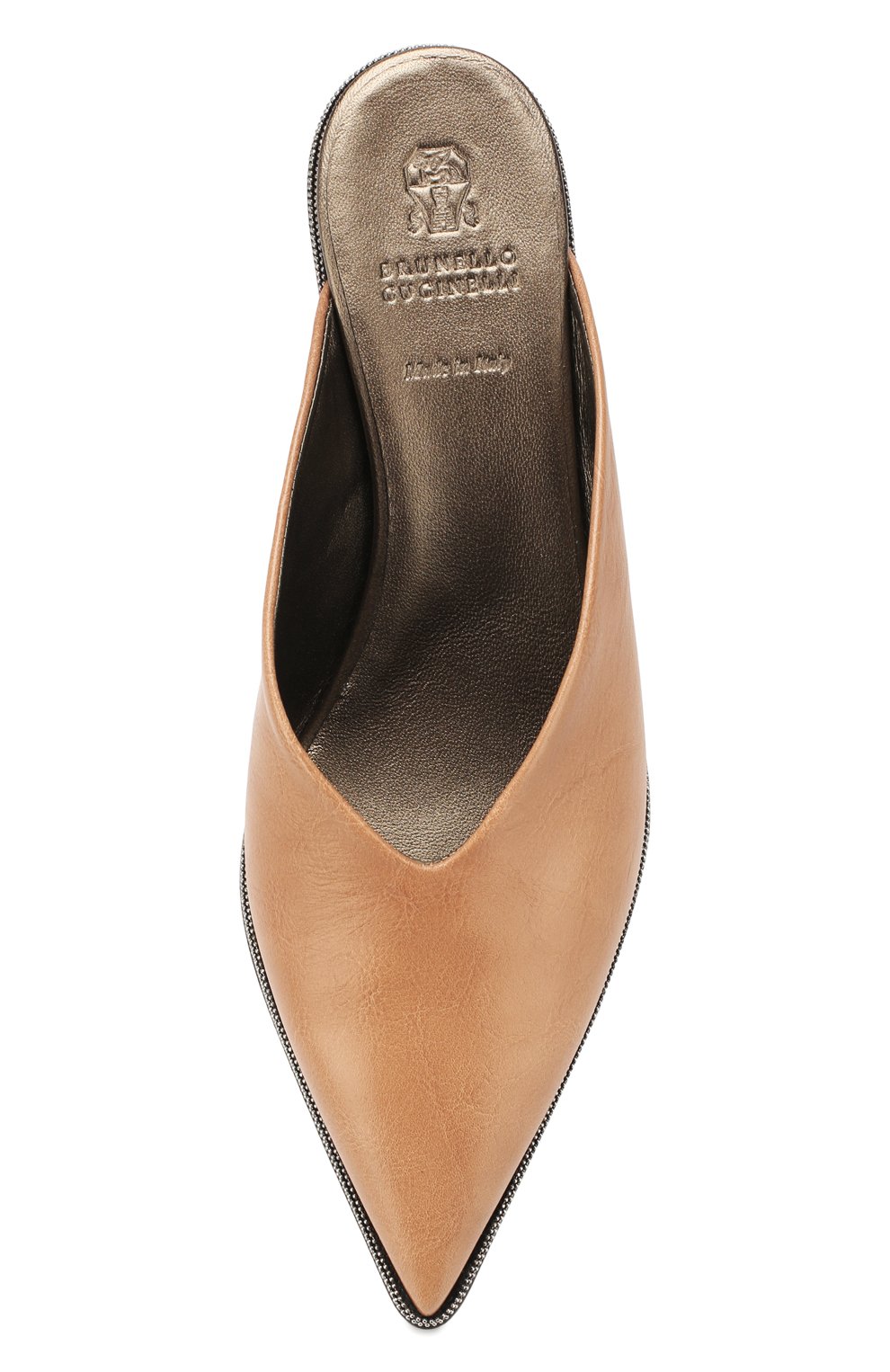 Кожаные мюли BRUNELLO CUCINELLI, арт. MZSLC1739, фото 5