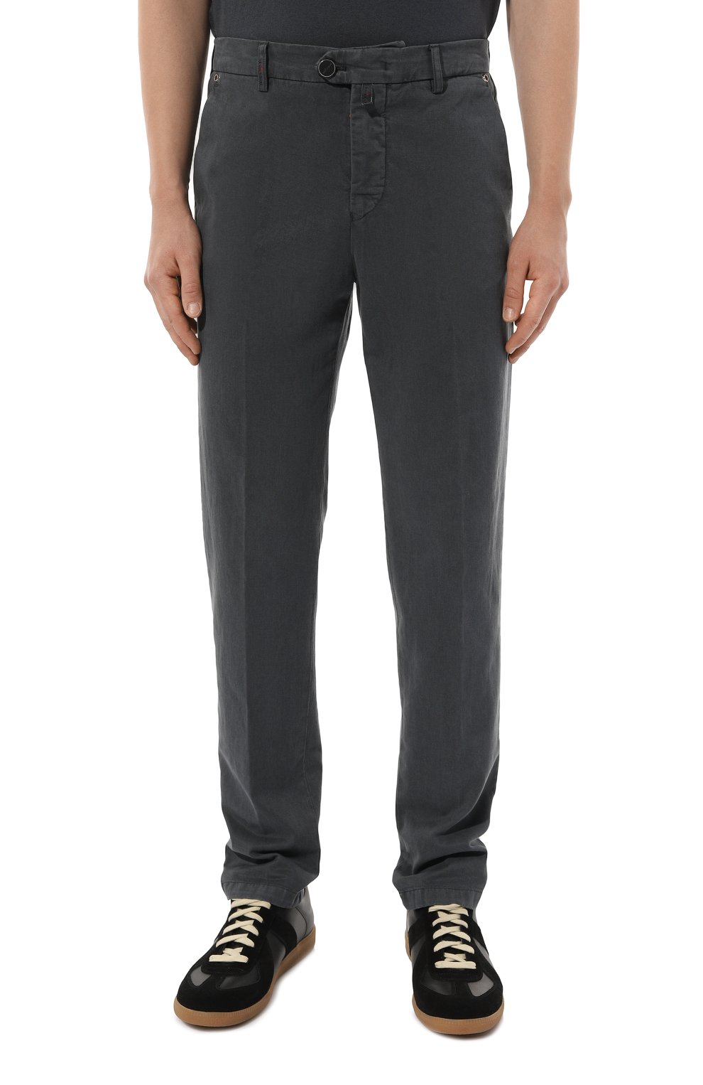 Брюки KITON темно-серого цвета по цене 94600 руб., арт. UFPPEJ0210C, фото 3 Брюки KITON, арт. UFPPEJ0210C, фото 3
