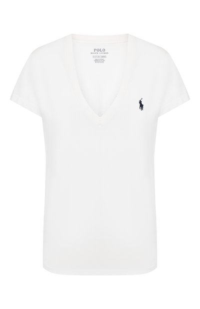Женская хлопковая футболка POLO RALPH LAUREN, арт. 211810419