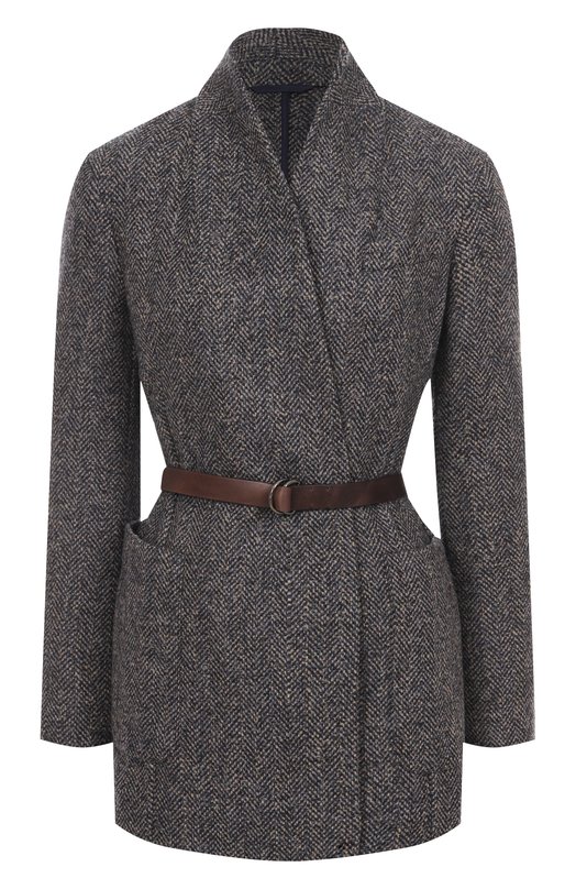 Твидовый жакет Brunello Cucinelli MG5297052 Синий MG5297052