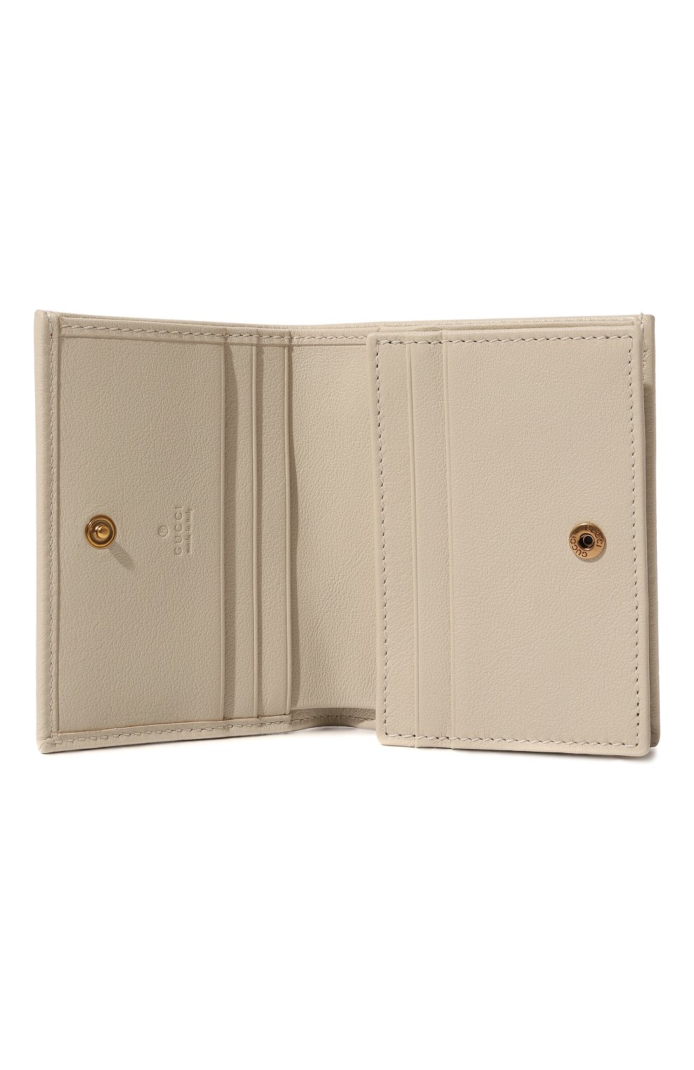 Кожаное портмоне diana GUCCI кремового цвета по цене 67680 руб., арт. 658244 17Q0T, фото 3 Кожаное портмоне diana GUCCI, арт. 658244 17Q0T, фото 3