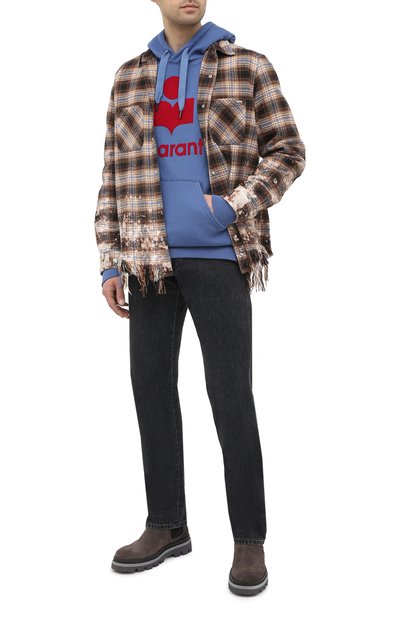 Хлопковое худи ISABEL MARANT, арт. SW0055-20A033H/MILEY, фото 2