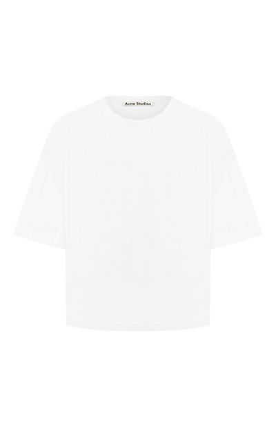 Женская хлопковая футболка ACNE STUDIOS, арт. AL0086