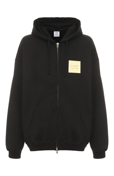 Мужской хлопковая толстовка VETEMENTS, арт. UE64HD140B/1302 M0LLET0N