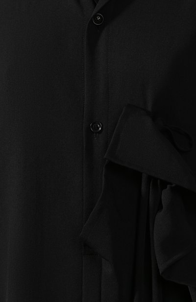 Шерстяное платье YOHJI YAMAMOTO, арт. YJ-D01-100, фото 5