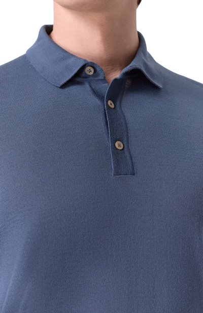 Шерстяное поло BOSS, арт. 50476355, фото 5