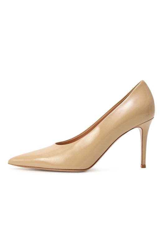 Лакированные туфли Robbie 85 Gianvito Rossi G22277.85RIC.NUISAND Бежевый  G22277.85RIC.NUISAND Фото 4