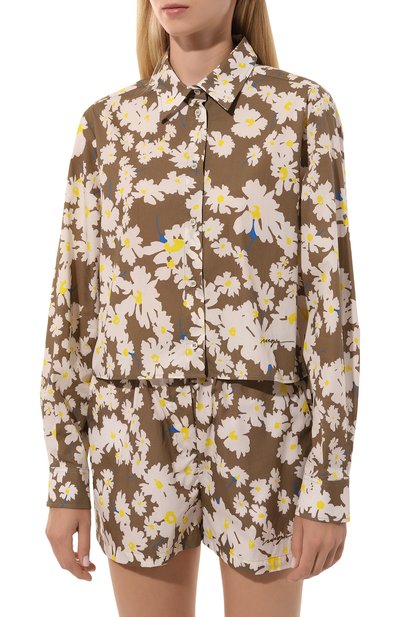 Хлопковая рубашка MSGM, арт. 3641MDE22X/247154, фото 3