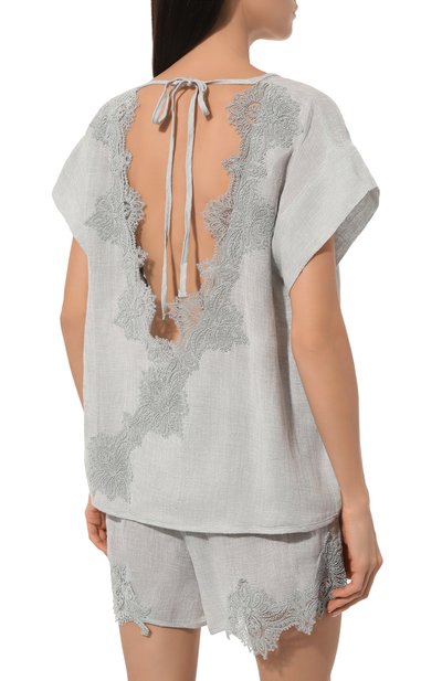 Льняная блузка MAURIZIO, арт. MZS4W08260577, фото 4