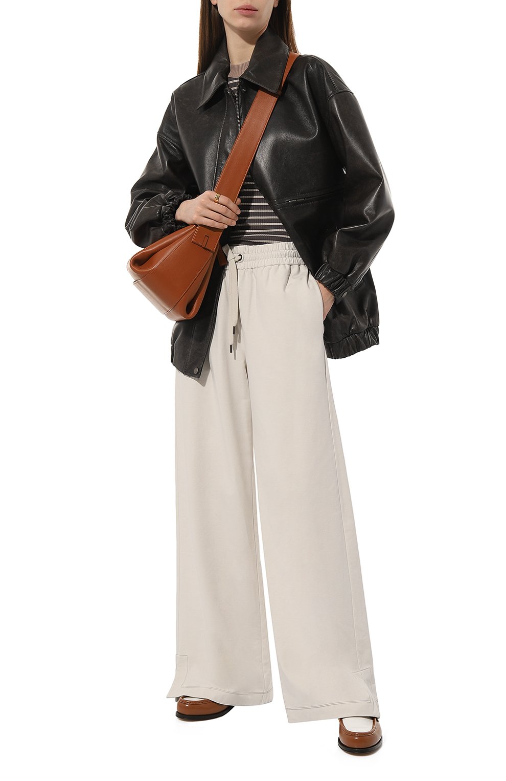 Хлопковые брюки BRUNELLO CUCINELLI, арт. MH827B1334, фото 2