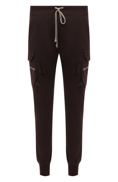 Хлопковые джоггеры RICK OWENS, арт. RU01B1396/BA, фото 1