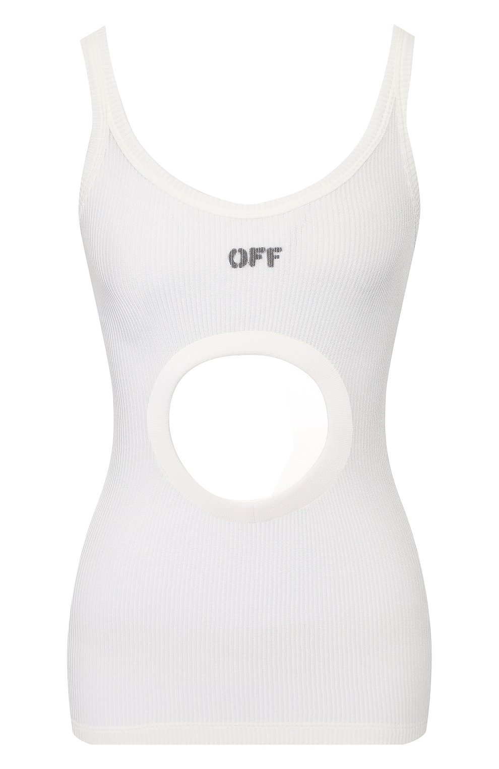 Майка из вискозы OFF-WHITE, арт. 0WAD106S20FAB0010110, фото 1