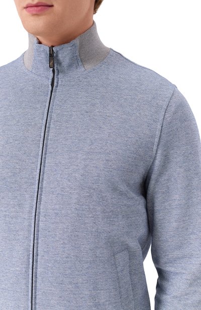 Толстовка изо льна и хлопка CAPOBIANCO, арт. 18M452.LUR0., фото 5