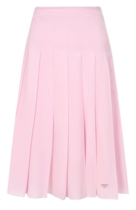 Женская шелковая юбка PRADA, арт. P144T-1H51-F0106