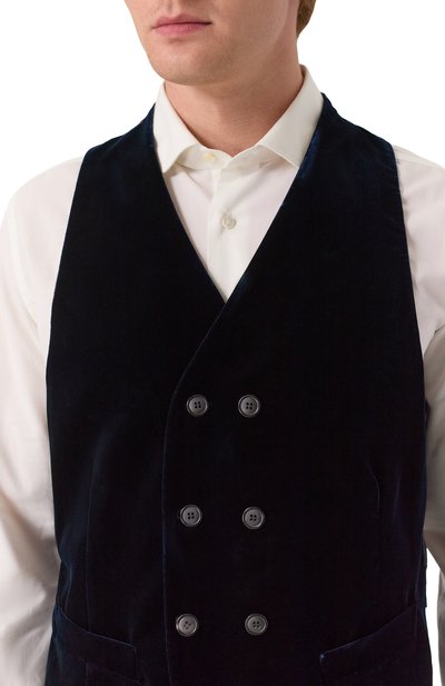 Бархатный жилет GIORGIO ARMANI, арт. 0WGGK01T/T0025, фото 5