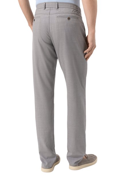 Шерстяные брюки CANALI, арт. V1659/AR05087, фото 4