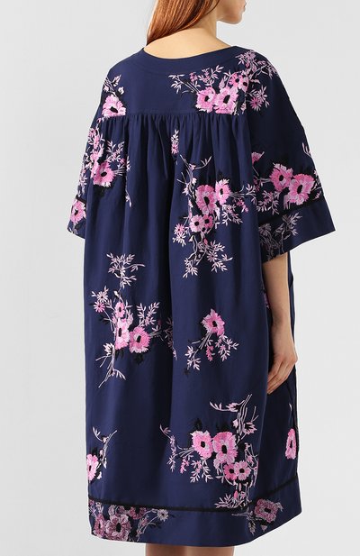 Хлопковое платье DRIES VAN NOTEN, арт. 191-11013-7327, фото 4
