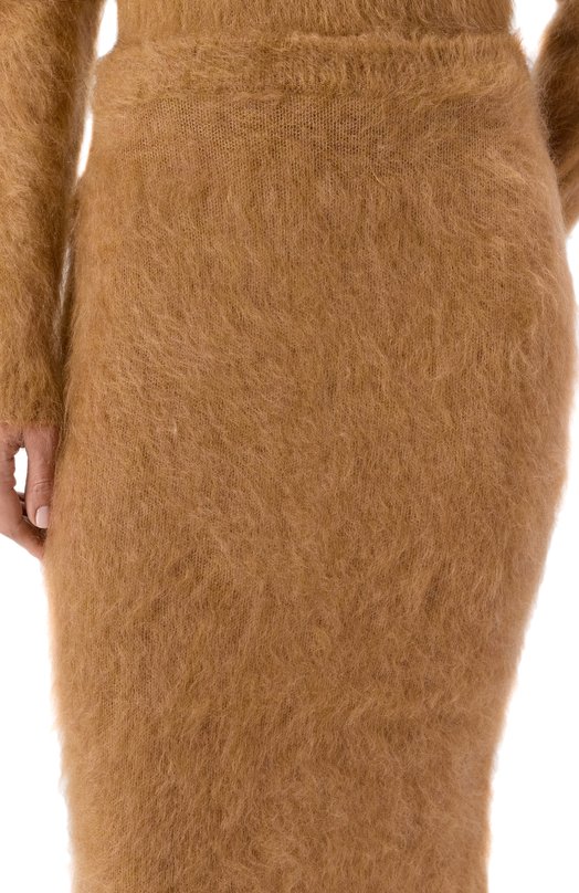 Шерстяная юбка Giuseppe di Morabito 05FW2KND375 05444 Бежевый  05FW2KND375 05444 Фото 5